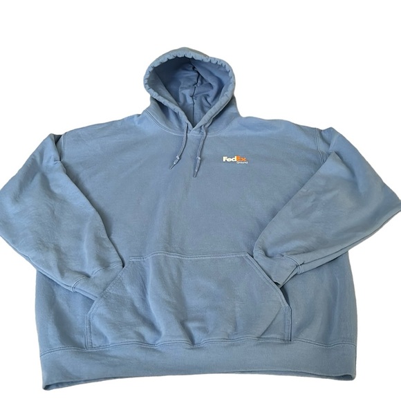 Other - Light Blue FedEx Hoodie